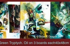 Green Tryptych