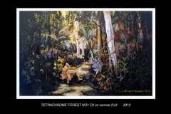 Tetrachrome Forest No1